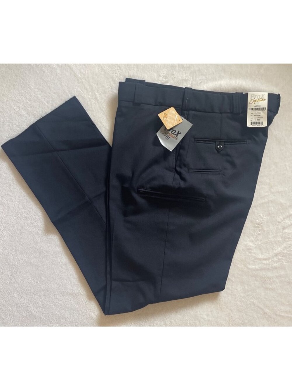 NWT Flying Cross Justice Poly/Wool Pants Womens 18 Unhemmed LAPD Navy 47780W - Picture 2 of 5